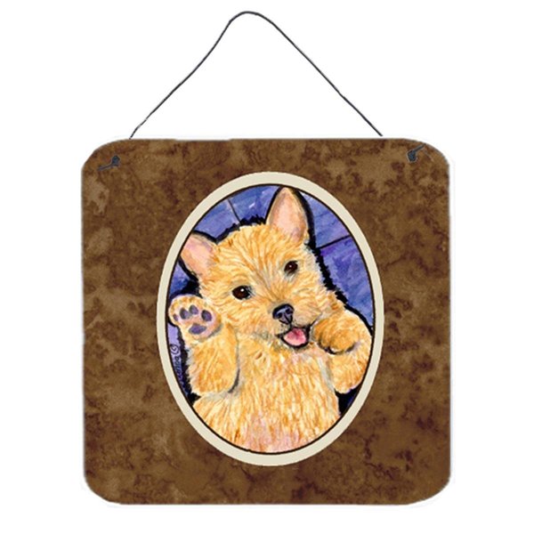 Micasa Norwich Terrier Aluminium Metal Wall Or Door Hanging Prints MI712907